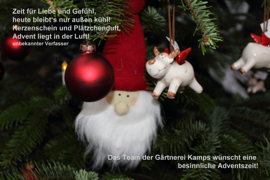 Adventswunsch der Firma Kamps